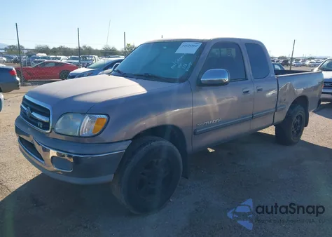 2002 Toyota Tundra Sr5 V8 from USA, damaged, VIN 5TBRT34122S255048